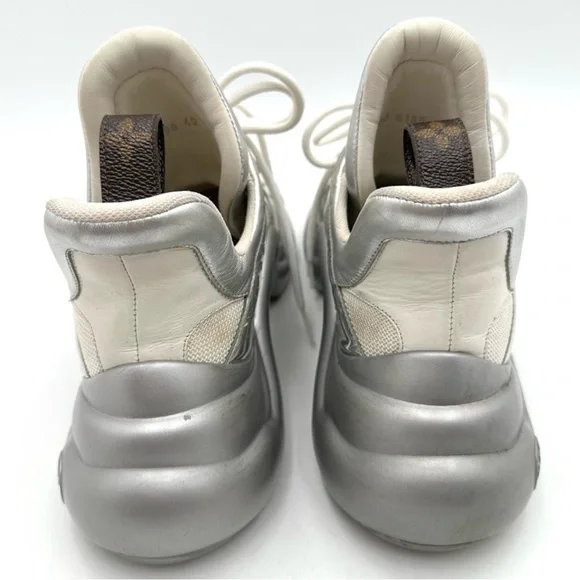 Louis Vuitton Archlight Metallic Sneakers Shoes - Picture 8 of 12